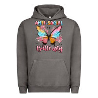 Pigment Tornado anti social butterfly Urban Hoodie - MaliasSmallBusiness