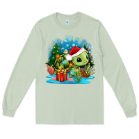 Matcha christmas turtle Long Sleeve Tee - Zillion Design Studio
