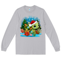Moon Dust christmas turtle Long Sleeve Tee - Zillion Design Studio