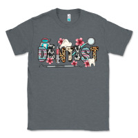 Charcoal Heather dentist Classic Tee - Zillion Design Studio