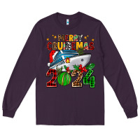 Plum merry cruisemas 2024 Long Sleeve Tee - AdoDesignShop