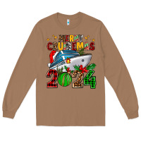 Toasted Coconut merry cruisemas 2024 Long Sleeve Tee - AdoDesignShop