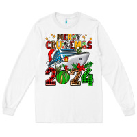 White merry cruisemas 2024 Long Sleeve Tee - AdoDesignShop