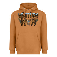 Meerkat western mom Heavyweight Hoodie - CowhideDigitalArt