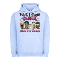 Pigment Grape Ice first i drink coffee then i do things Urban Hoodie - MaliasSmallBusiness
