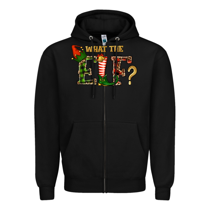 Whar The Elf  Christmas Zipper Hoodie by RanaPortraitStore | Teevron