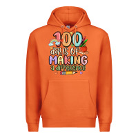 Carrot 100 days of making a difference Premium Hoodie - MaliasSmallBusiness