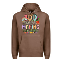 Chestnut 100 days of making a difference Premium Hoodie - MaliasSmallBusiness
