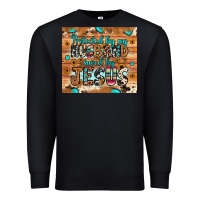 Black protected husband saved by jesus Premium Sweatshirt - JahusDesignShop