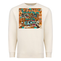 Sandshell protected husband saved by jesus Premium Sweatshirt - JahusDesignShop