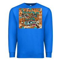 True Royal protected husband saved by jesus Premium Sweatshirt - JahusDesignShop