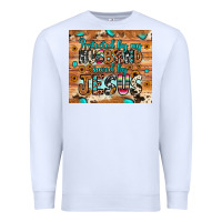 White protected husband saved by jesus Premium Sweatshirt - JahusDesignShop