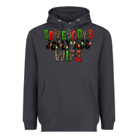 Smoke Somebody's Jolly Ass Wife Heavyweight Hoodie - FaDigitalArtStudio