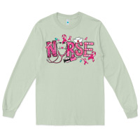 Matcha breast cancer nurse Long Sleeve Tee - RanaPortraitStore