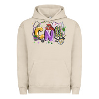 Pigment French Oak cna mardi gras Urban Hoodie - MaliasSmallBusiness