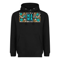 Black western cowhide mama 16oz libbey glass Heavyweight Hoodie - HRA Design Shop