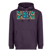 Plum western cowhide mama 16oz libbey glass Heavyweight Hoodie - HRA Design Shop