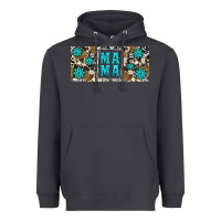 Smoke western cowhide mama 16oz libbey glass Heavyweight Hoodie - HRA Design Shop