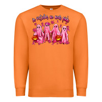 Carrot in october we wear pink ghosts Premium Sweatshirt - AdoDesignShop