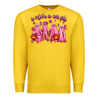 Lemon in october we wear pink ghosts Premium Sweatshirt - AdoDesignShop