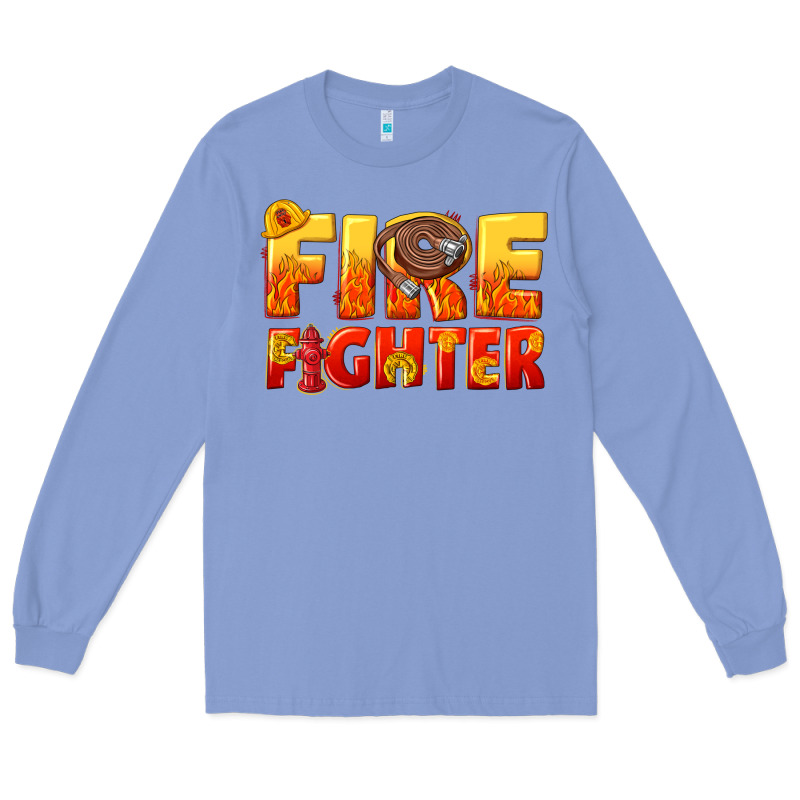 Firefighter Long Sleeve Tee by texasbilliewilder | Teevron