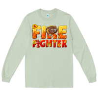 Matcha firefighter Long Sleeve Tee - texasbilliewilder