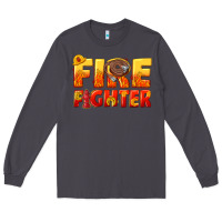 Smoke firefighter Long Sleeve Tee - texasbilliewilder