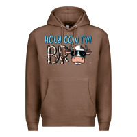 Chestnut holy cow i'm bro Premium Hoodie - MaliasSmallBusiness