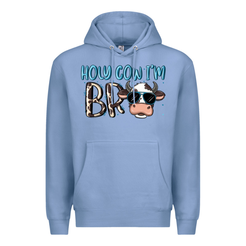 Holy Cow I'm Bro Premium Hoodie by MaliasSmallBusiness | Teevron