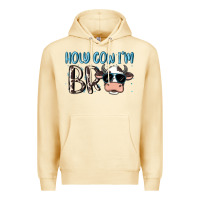 Pina Colada holy cow i'm bro Premium Hoodie - MaliasSmallBusiness