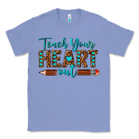Colony Blue teach your heart out Classic Tee - texasbilliewilder