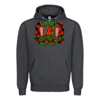 Smoke santa's favorite elf Zipper Hoodie - RanaPortraitStore