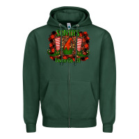 Sports Green santa's favorite elf Zipper Hoodie - RanaPortraitStore