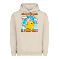 Pigment French Oak duck around and find out Urban Hoodie - MaliasSmallBusiness