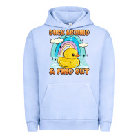 Pigment Grape Ice duck around and find out Urban Hoodie - MaliasSmallBusiness