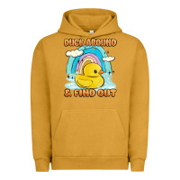 Pigment Peanut Butter duck around and find out Urban Hoodie - MaliasSmallBusiness