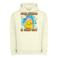 Pigment Pistachio duck around and find out Urban Hoodie - MaliasSmallBusiness