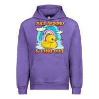 Tulip duck around and find out Urban Hoodie - MaliasSmallBusiness