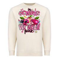 Sandshell in october we wear pink teachers Premium Sweatshirt - AdoDesignShop