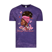 Cloud Purple stronger than cancer Vintage Tee - BarkalooDesign
