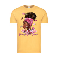 Vintage Mustard stronger than cancer Vintage Tee - BarkalooDesign