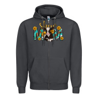 Smoke show mom with cow mothers day Zipper Hoodie - texasbilliewilder