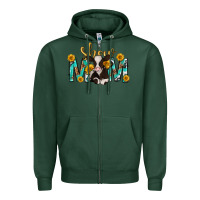 Sports Green show mom with cow mothers day Zipper Hoodie - texasbilliewilder