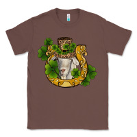 Chestnut st patricks day goat horseshoe shamrock Classic Tee - RanaPortraitStore