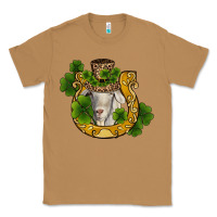 Toasted Coconut st patricks day goat horseshoe shamrock Classic Tee - RanaPortraitStore