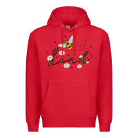 Red bee kind Premium Hoodie - MaliasSmallBusiness