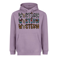 Lavender western western western Heavyweight Hoodie - CowhideDigitalArt