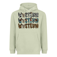 Matcha western western western Heavyweight Hoodie - CowhideDigitalArt