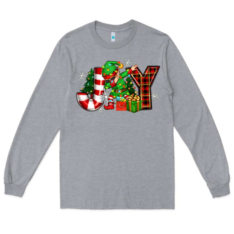 Christmas Joy Elf Long Sleeve Tee by Zillion Design Studio | Teevron