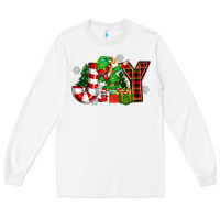 White christmas joy elf Long Sleeve Tee - Zillion Design Studio